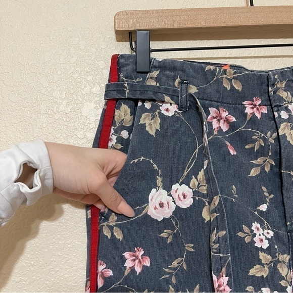 Sundry Floral Trouser Denim Pants Size 25 Women - Picture 6 of 13